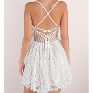 Lace Skater Dress